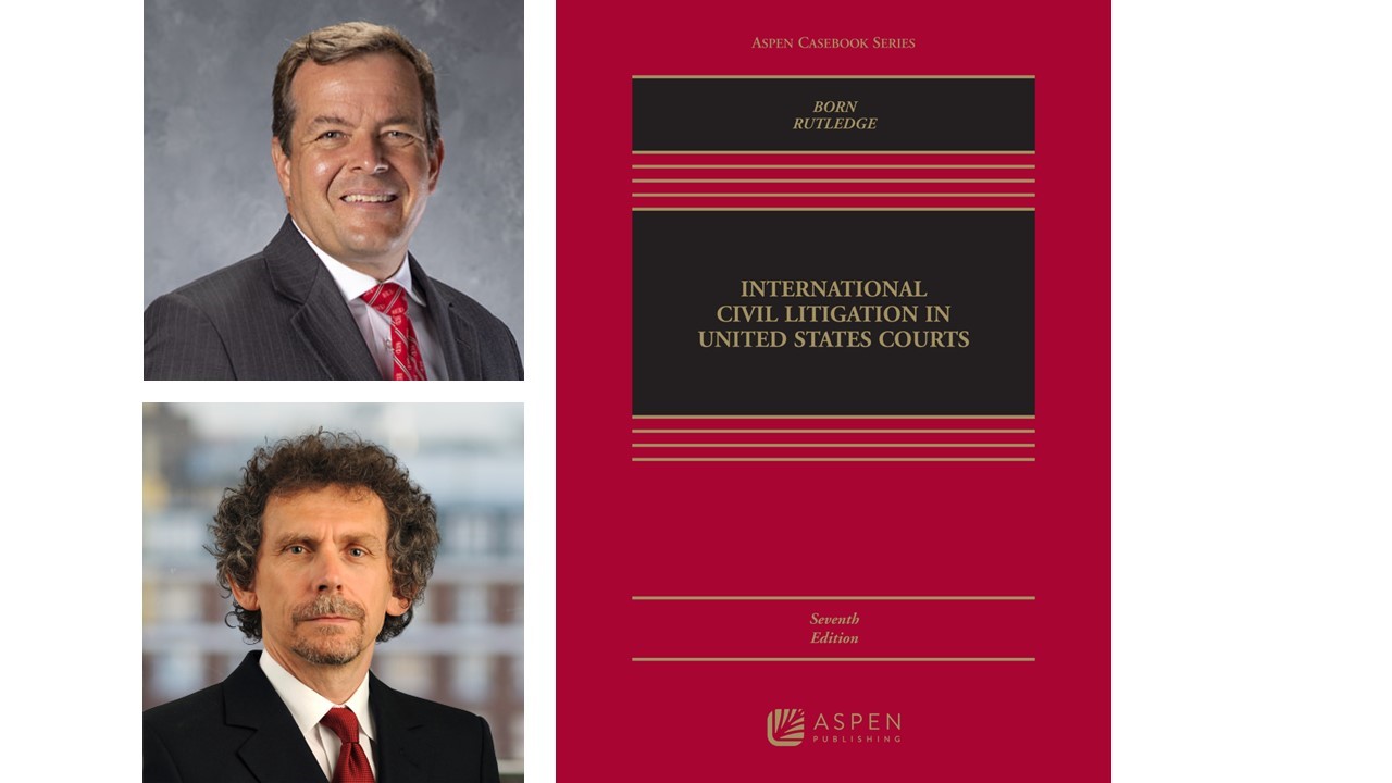 Georgia Law Dean Bo Rutledge, co-author Gary Born publish ...